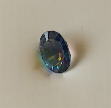 Petalite - Iridescense Flower - Size - 8x6 mm - Oval - Carat - .95
